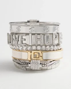 Best Tone Multi Strand Pavé Bracelet Bracelets | Everyday Jewelry