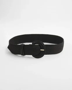 Discount Stretch Raffia Belt Belts