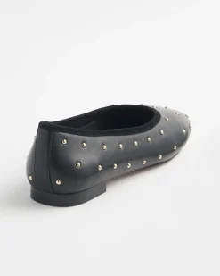 New Studded Flats Shoes