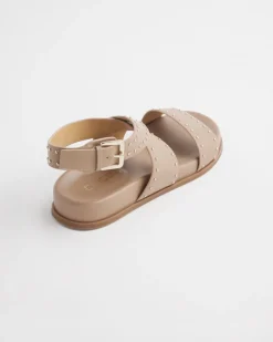 Discount Tan Leather Sandals Shoes