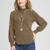 Best Textured Mock-Neck Top Tops | Tees