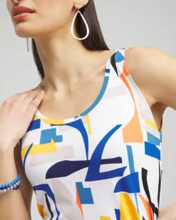 Shop Touch Of Cool™ Abstract Polished Tank Tops