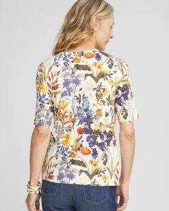 Online Touch Of Cool™ Autumn Short Sleeve Tee Tops