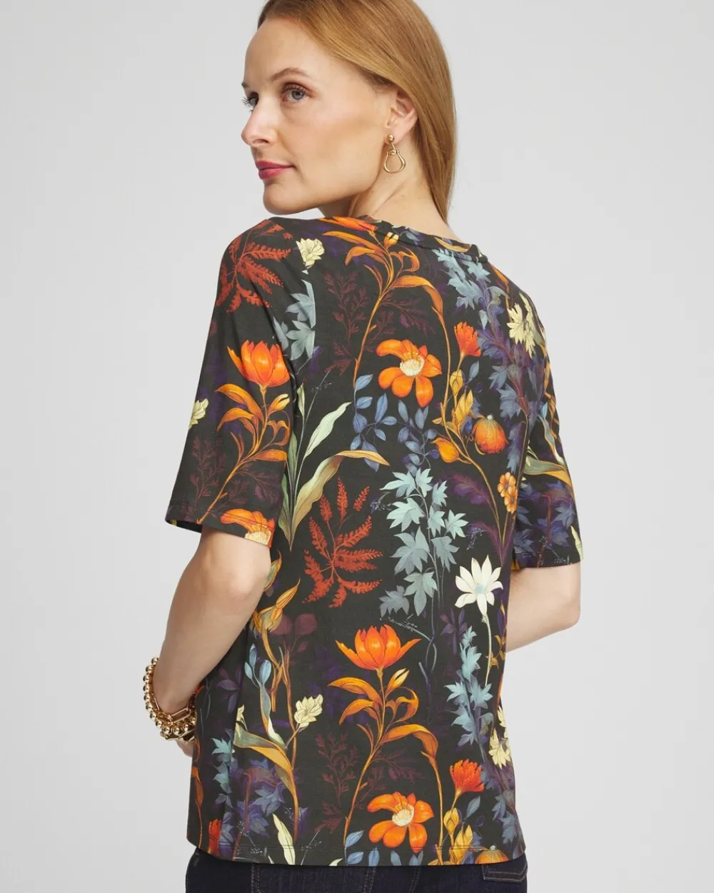 Online Touch Of Cool™ Autumn Short Sleeve Tee Tops