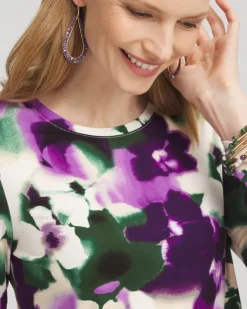Clearance Touch Of Cool™ Bloom Long Sleeve Layering Tee Tops