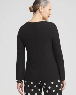Discount Touch Of Cool™ Dots Flare Tee Tops