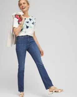 Shop Touch Of Cool™ Floral Artisan Sequin Tee Tops