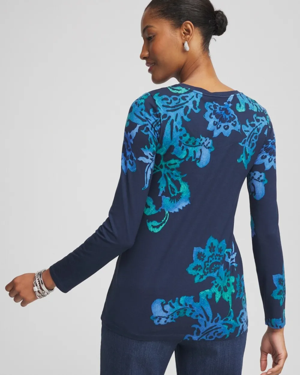 Best Touch Of Cool™ Floral Layering Tee Tops