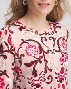 Cheap Touch Of Cool™ Floral Scroll Layering Tee Tops | Tees