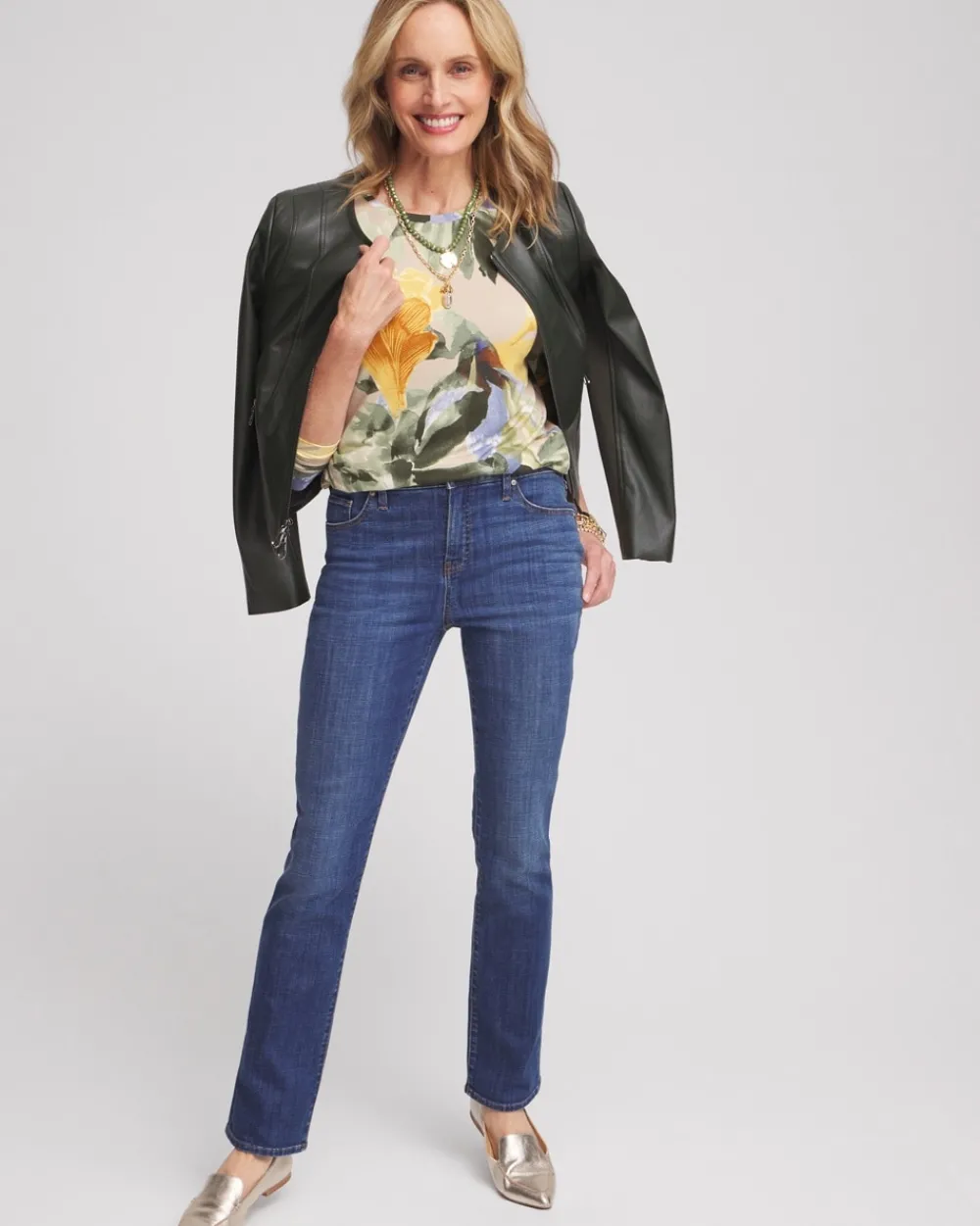 Hot Touch Of Cool™ Garden Long Sleeve Tee Tops