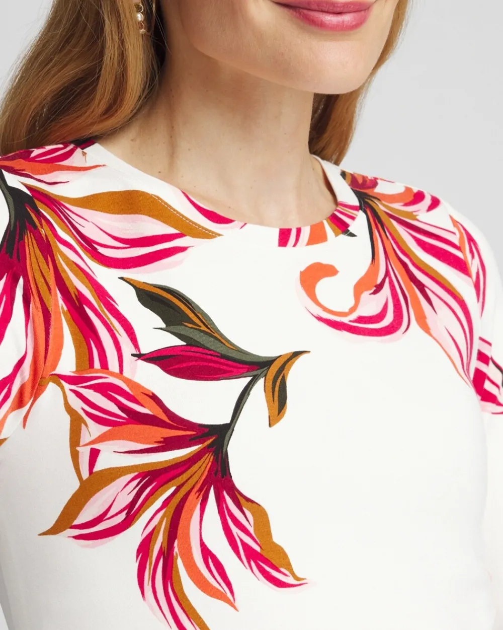 Hot Touch Of Cool™ Lily Long Sleeve Tee Tops