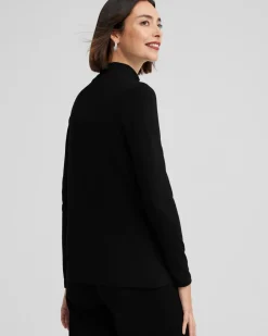 Discount Touch Of Cool™ Mock Neck Layering Tee Tops