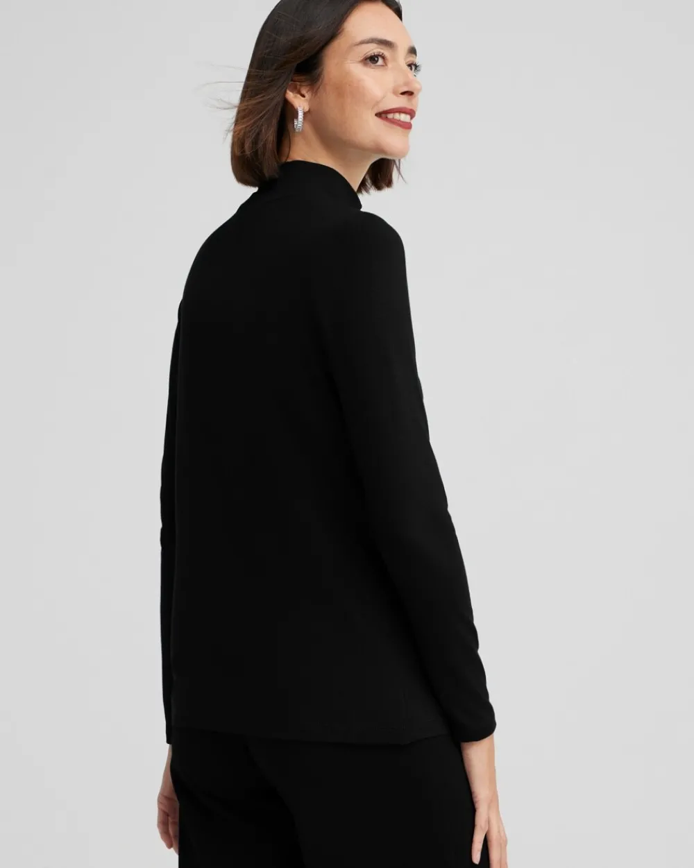 Discount Touch Of Cool™ Mock Neck Layering Tee Tops