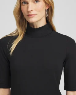 Outlet Touch Of Cool™ Mock Neck Short Sleeve Tee Tops