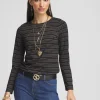 Clearance Touch Of Cool™ Shine Stripes Layering Tee Tops | Tees