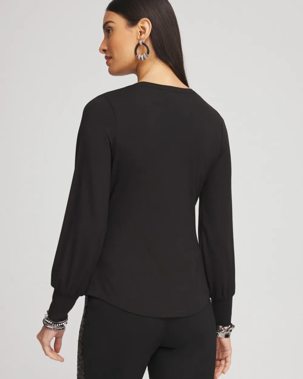 Sale Touch Of Cool™ Shirred Layering Tee Tops | Tees