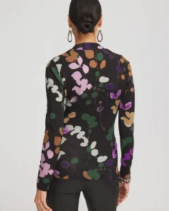 Discount Touch Of Cool™ Sprigs Surplice Top Tops