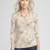 Outlet Touch Of Cool™ Square Neck Tee Tops