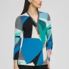 New Travelers™ Beaded V-neck Tunic Tops