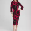 Fashion Travelers™ Bell Sleeve Boat Neck Dress Dresses