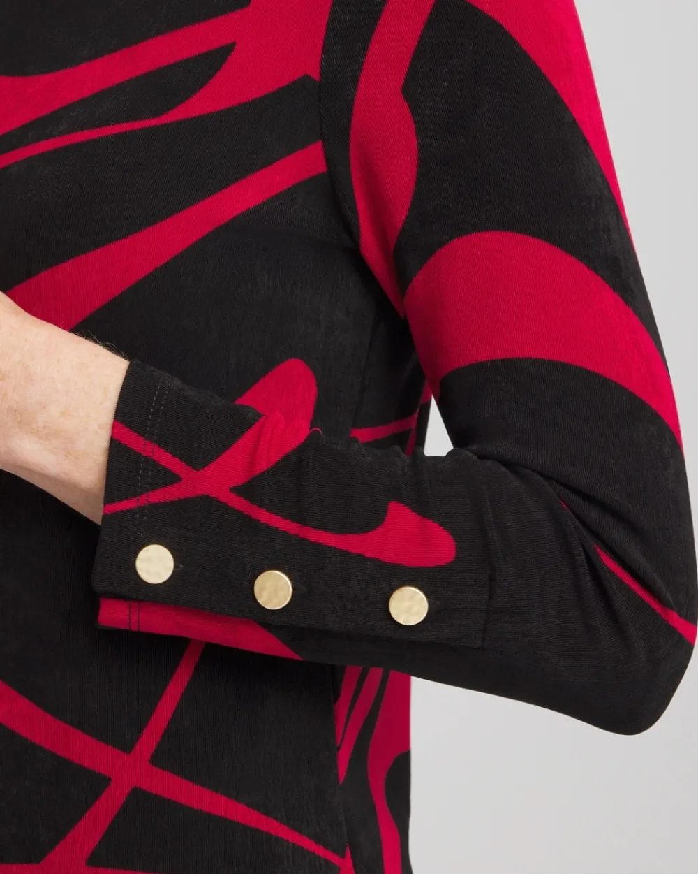 Best Travelers™ Button Sleeve Layering Top Tops