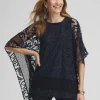 Shop Travelers™ Collection Burnout Poncho Tops