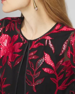 Discount Travelers™ Collection Leaf Embroidered Jacket Jackets & Coats