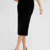 Cheap Travelers Collection Velvet Midi Skirt Dresses | Skirts