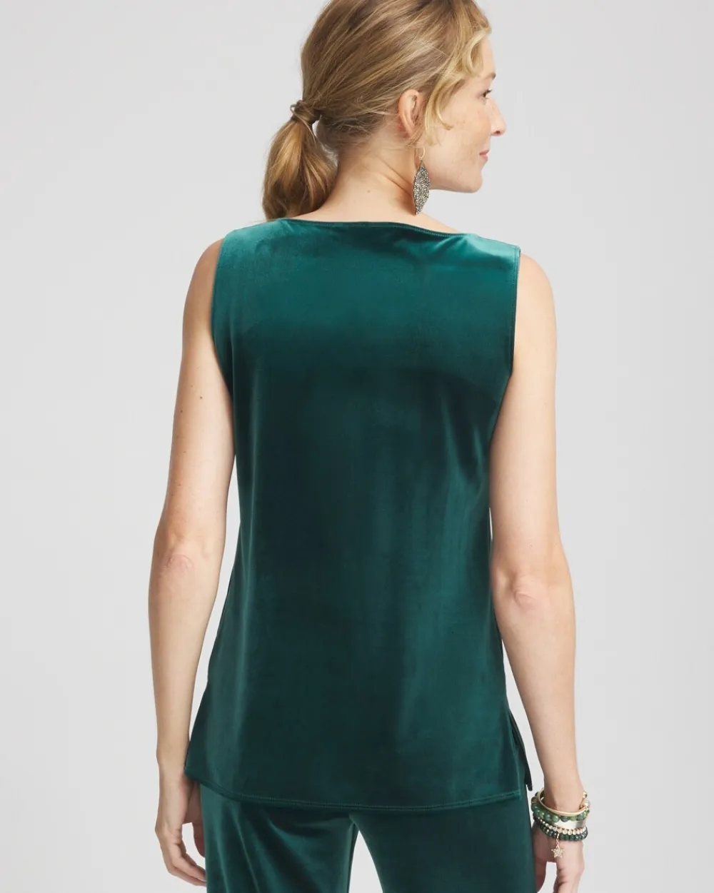 Cheap Travelers Collection Velvet Tank Tops | Matching Sets