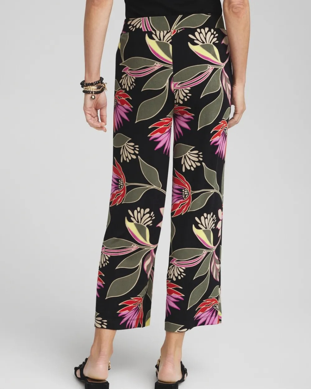 Sale Travelers™ Floral Crops Pants