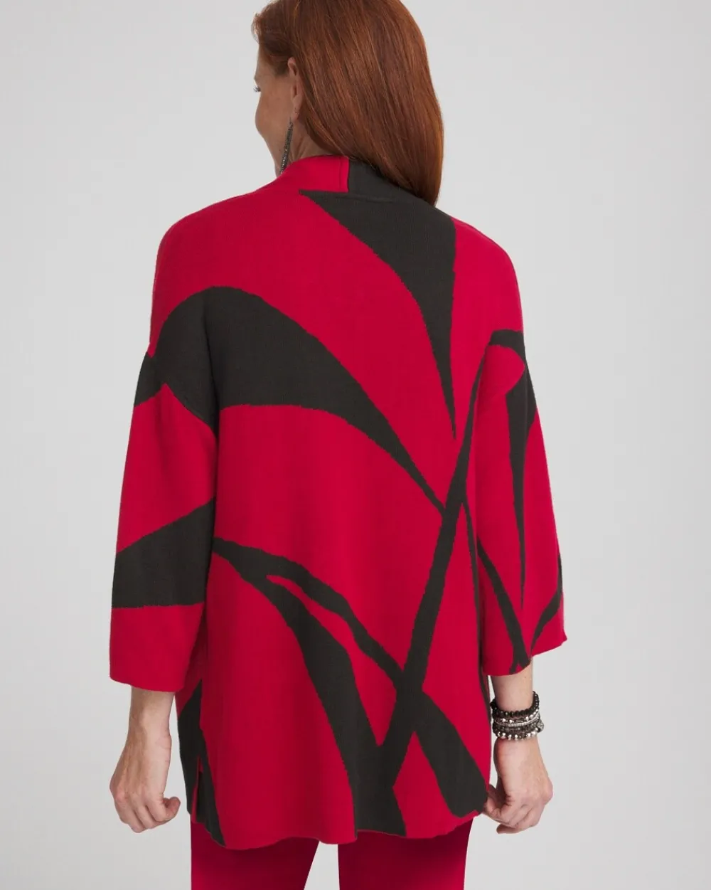 Flash Sale Travelers™ Jacquard Cardigan Jackets & Coats