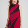 Flash Sale Travelers™ Jacquard Mockneck Tank Tops