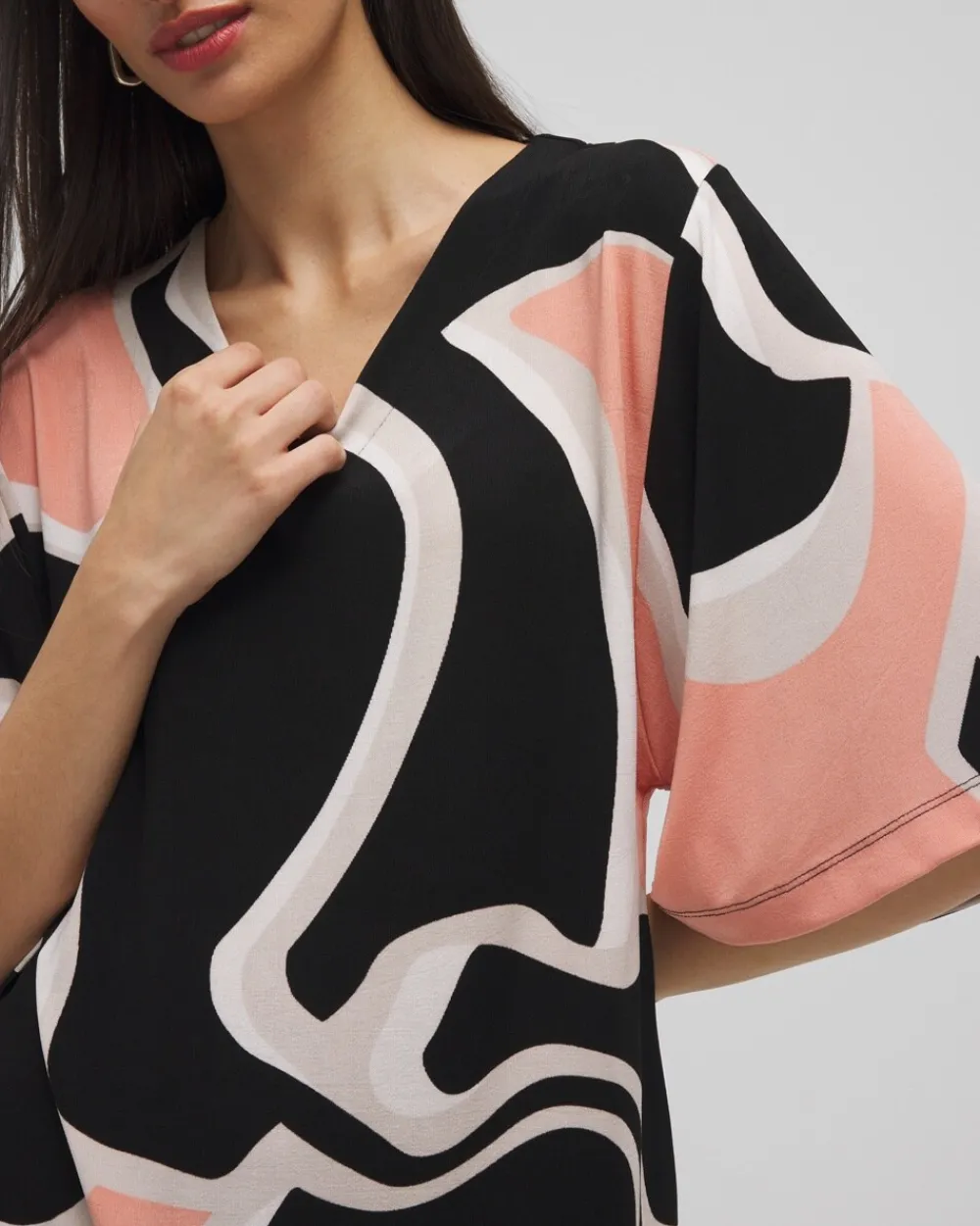 Flash Sale Travelers™ Kimono Sleeve Tunic Tops
