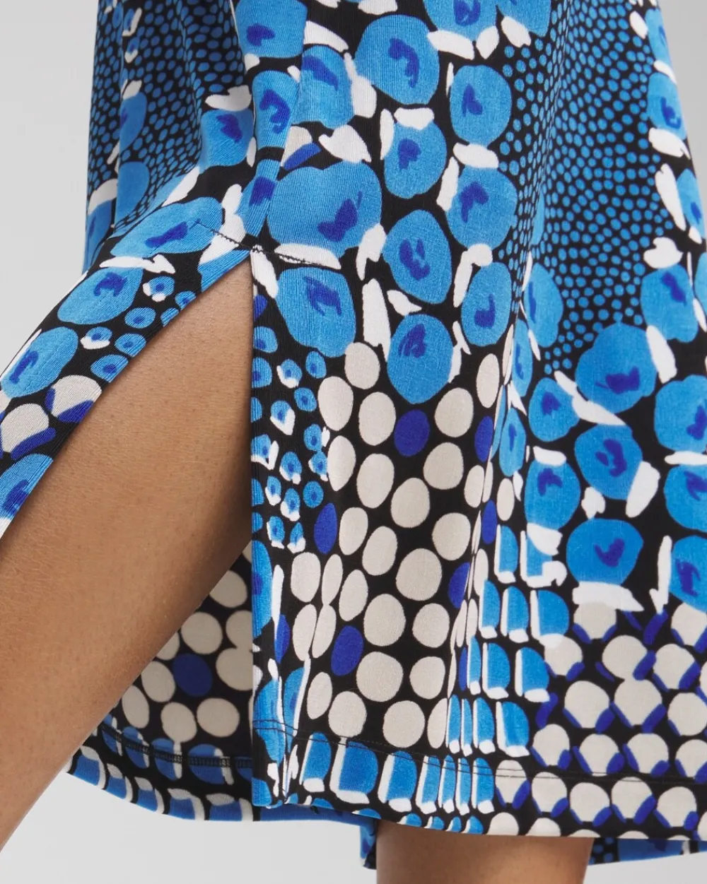 Fashion Travelers™ Mixed Dots Midi Skirt Skirts