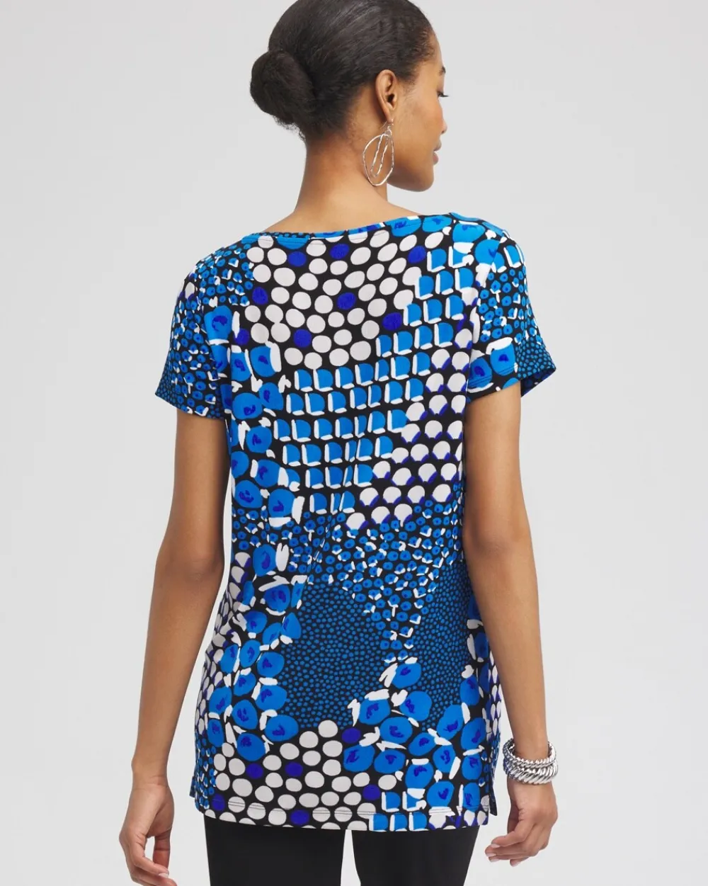 Discount Travelers™ Mixed Dots Tunic Tops