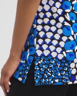 Discount Travelers™ Mixed Dots Tunic Tops