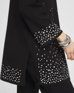 Fashion Travelers™ Rhinestone Cardigan Jackets & Coats