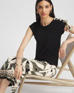 Outlet Travelers™ Shoulder Tie Top Tops