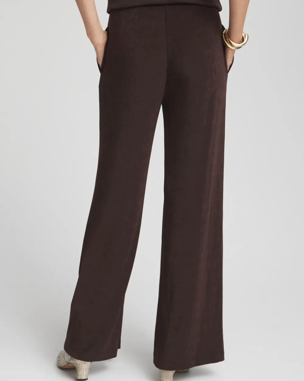 Hot Travelers™ Wide Leg Pocket Pants Pants