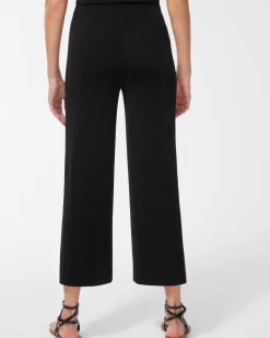 Store Travelers Wide Leg Side Slit Ankle Pants Pants