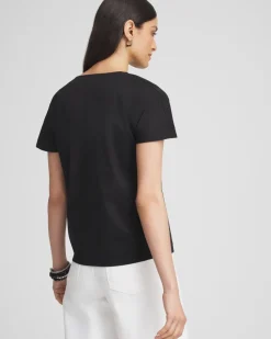 Shop Tuck Detail Tee Tops