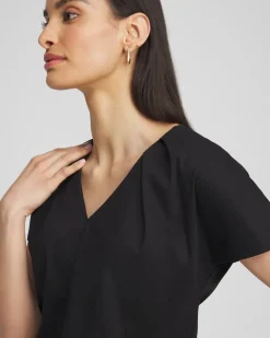 Shop Tuck Detail Tee Tops