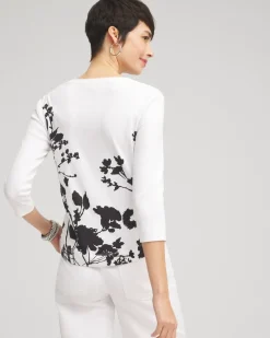 Sale Vines Everyday 3/4 Sleeve Tee Tops
