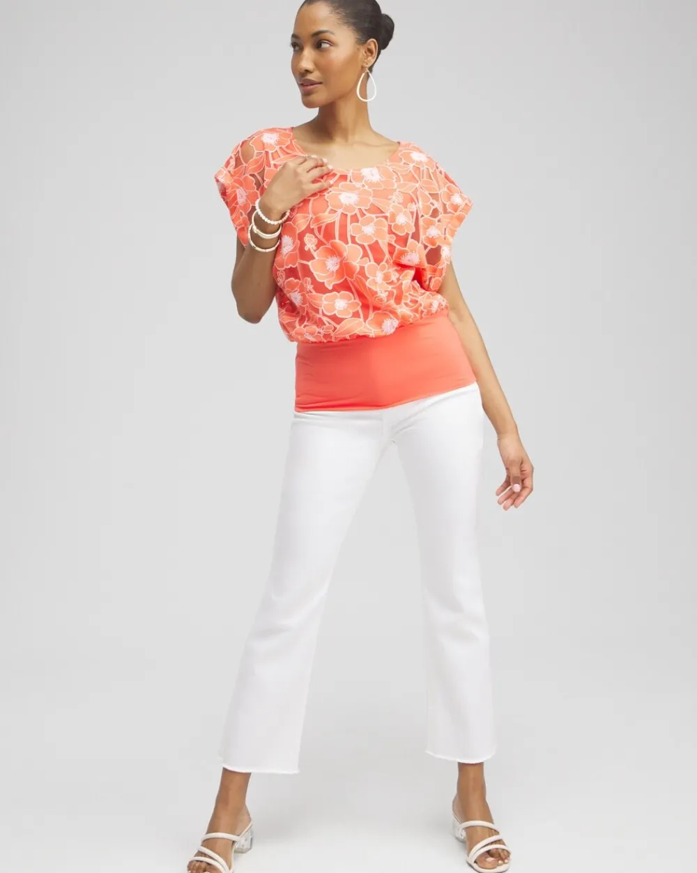 Sale Warm Banded Hem Top Tops