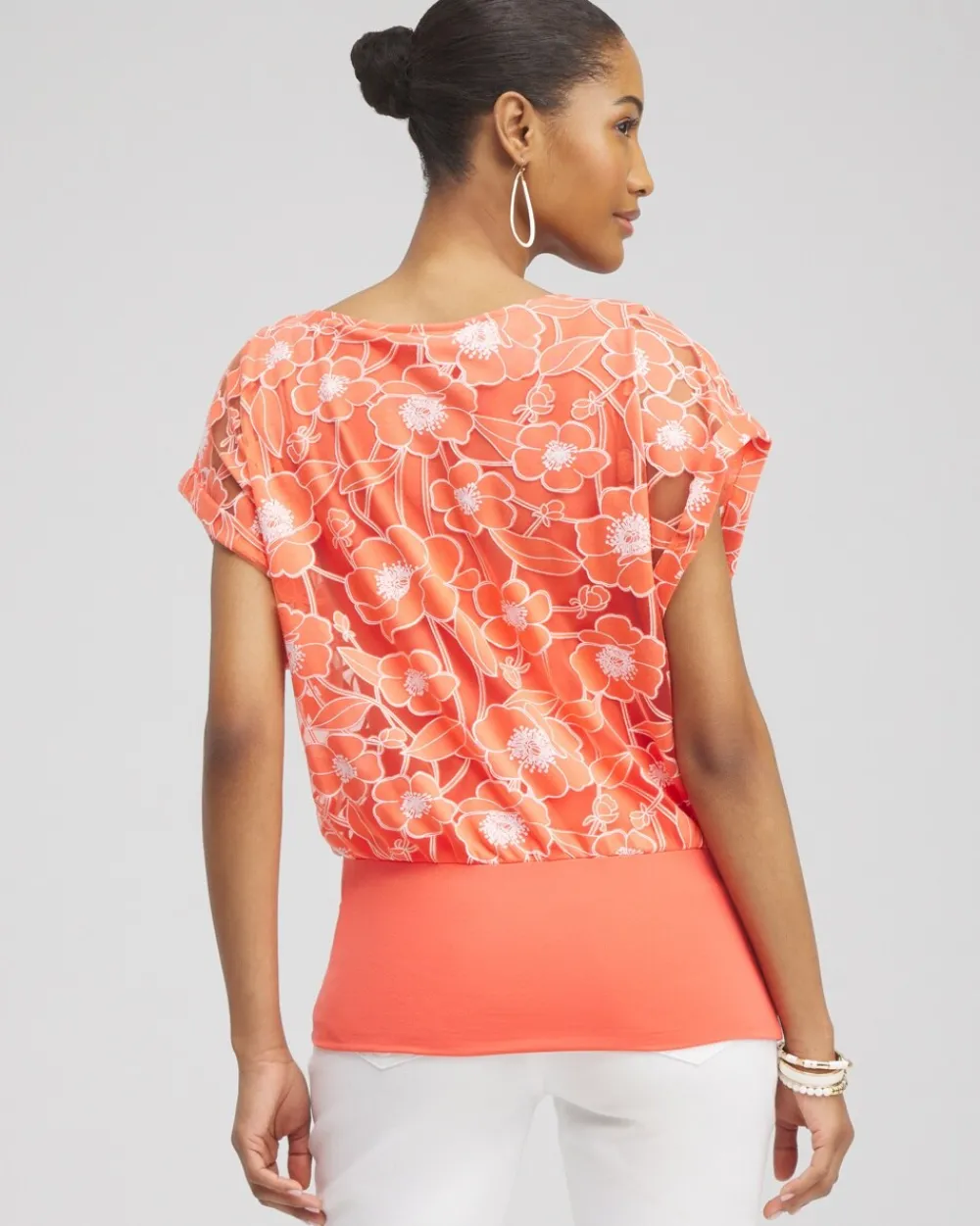 Sale Warm Banded Hem Top Tops