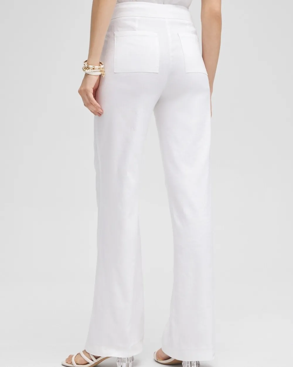 Fashion Wide Leg Linen Pants Pants