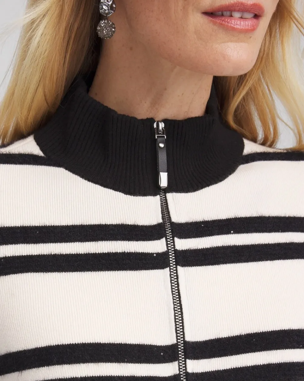 Flash Sale Zenergy® Luxe Cashmere Blend Striped Cardigan Jackets & Coats | Activewear