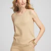 Store Zenergy® Luxe Scoop-Neck Tank Tops | Sweaters