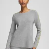 Sale Zenergy® Luxe Side Stripe Top Tops | Sweaters