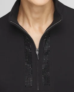 Shop Zenergy® Scuba Embellished Sweatshirt Tops | Activewear